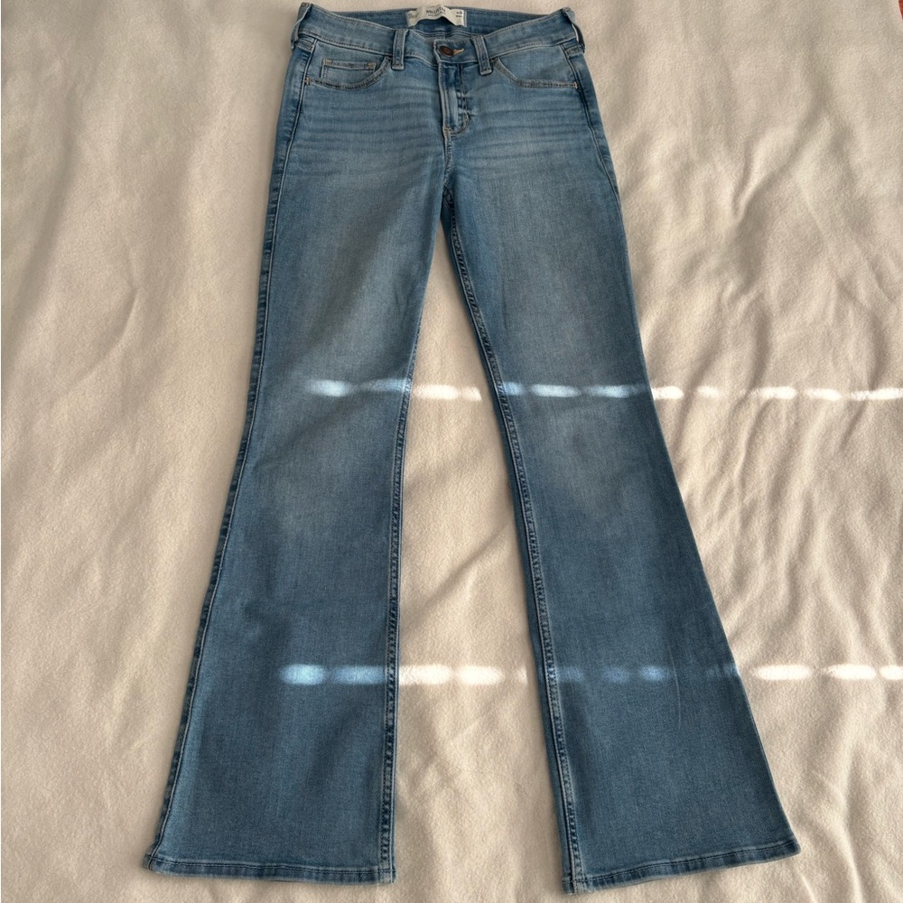 Hollister Mid Rise Boot Cut Jeans